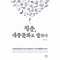 청춘대중문화로말하다