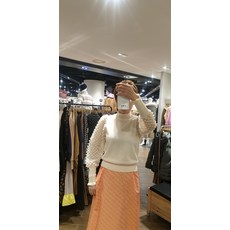 뉴코아강남오즈세컨 번아웃볼륨슬리브캐시미어울니트O22A0KTO101W