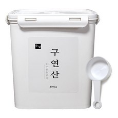 순담 구연산 4kg 섬유유연제 세정제 세제 바스켓, 1개