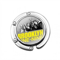 Brooklyn 99 Nine-Nine cool Foldable Purse Hook for Womens Table Handbag Storage Folding Decor, [01] images 1, 1개