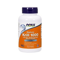 NOW Foods Neptune 크릴 Krill 1000mg 120정, 1개, 120개