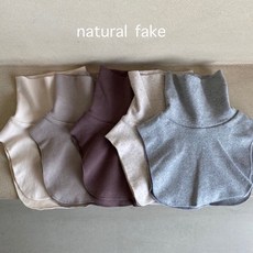 고디스 네추럴페이크 5컬러 유아 아동 남아 여아 데일리 아기옷 키즈 아동복 넥워머 목폴라