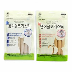 바우와우 훈제 살코기 스틱 70g(10g×7p), 단품, 70g, 1개