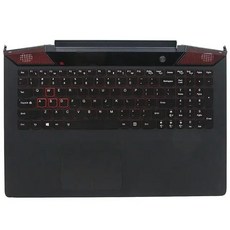 새로운 노트북 손목 받침대 상단 커버 전면 베젤 케이스 레노버 Ideapad Y700-15 대한 3D 원래 교체 블랙, 04 C Cover KB