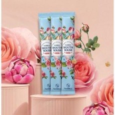 (1+1)무알콜 구강청결제 노블 장미향 마우스워시 스틱형 10개입 11ml