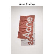 Acne Studios 2020 가을과 겨울 신작 로고 울 혼방 머플러 숄 CA0104CKB