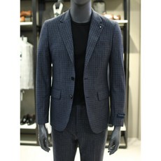 STCO F/W 이태리 수입원단 구아벨로 모 100% 스몰체크 정장 세트 SSJPD71SCL