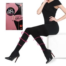 감성 라시아 노다이어트 빅사이즈 150D 비치지않는불투명매직스타킹 XXL