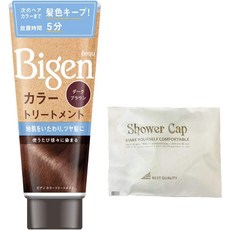 일본 발송 흰머리 새치용 호유 비겐 헤어 컬러 트리트먼트 내추럴 블랙 180g, DBR(다크브라운), 1개