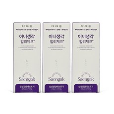 안심배송 이너생각 얼리체크 플러스 3Test 임신 진단 테스트기 99% 정확도, 3개, 3개입