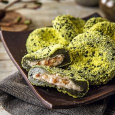 [떡마루] 굳지않는 카스테라 쑥인절미(60g )쑥떡 인절미 콩쑥개떡 간편간식 견과류찹쌀떡, 1개, 1.92kg