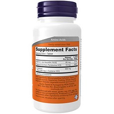 L-시스테인 500mg 글루타티온 대사에 중요한 역할을 하는 유황 아미노산 콜라겐 형성을 도와 피부 모발 기미 차단 건강지원, 1개
