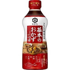 기꼬만 식품 기본 반찬을 위한 양념 쯔유 500ml 3개