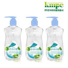 은나노스텝 시즌3 친환경 주방세제 550ml x 3개/다용도/설거지/과일세척, 레몬향2개+사과향1개