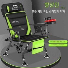 소좌 민물낚시의자 소좌대 낚시 의자 중좌대 블루그린 패키지, 블루 세트 8, 1개