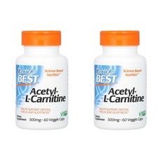 닥터스베스트 아세틸-L-카르니틴 500mg 베지 캡, 2개, 60정