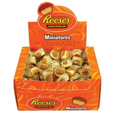 리세스 Reeses Miniatures 피넛 버터 미니어처 초콜릿 컵 8g 105개입, 1세트, 1팩