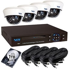 cctv4대녹화기1대