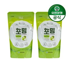 유한양행 [본사직영] 아름다운 주방세제 포밍 스프레이 리필 500mL, 2개