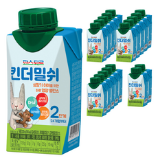 파스퇴르 킨더밀쉬 액상분유 2단계 200ml