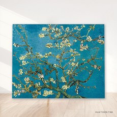 몽마르뜨공방 유화그리기세트 40 X 50 CM 물감 2배 컬러캔버스, C15.고흐 꽃피는 아몬드나무