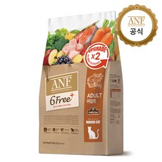 [N] ANF 식스프리플러스 인도어 캣 어덜트 5.6kg, 1개 - anf사료