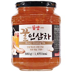 꽃샘 꿀인삼차 580g, 1개, 1개입