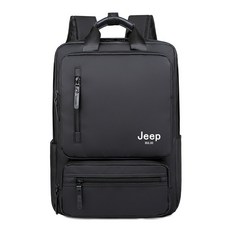 JEEP BULUO-트렌드 캐주얼 대용량 기능 백팩 컴퓨터 남성용 새로운 15 인치 노트북 여행 나일론