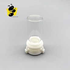 개미 귀뚜라미 핀헤드 급수기 급수판 급수탑 애완곤충, 화이트 10ml, 1개