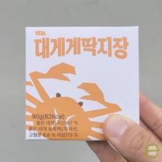 YDK 대게 게딱지장, 1개, 90g