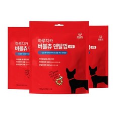 펫생각 하루치카 톱니형 강아지 덴탈껌 소형 3개 63개입