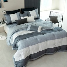 [이불아울렛] 인스프링 에이스 모달 차렵 사계절 이불 프리미엄 침구 슈퍼 싱글 세트 (Q SS)