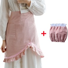 레이스허리앞치마