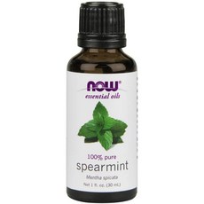 NOW Essential Oils Spearmint Oil 나우 푸드 스피아민트 에센셜 오일 30ml, 1팩