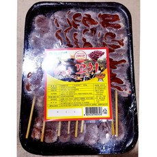 청하fns 마니커 닭염통꼬지 400g 4단 X20개 염통꼬치 포차재료 닭염통, 20개