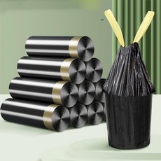 스트링 일회용 쓰레기 봉투 가정용 플라스틱 청소 도구 75, 02=20piecesperroll, 20개