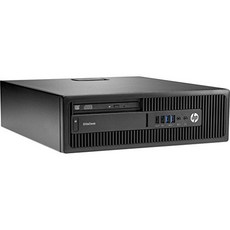 HP EliteDesk 800 G1 SFF 비즈니스 고성능 데스크탑 컴퓨터 PC(Intel Core i5 4570 3.2G 16GB RAM DDR3 2TB HDD DVD-R, 1개