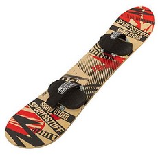 SPORTSSTUFF SNOW RYDER 하드우드 스노우보드 130cm, 110cm