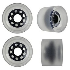 KSS Sliding 82A Stone Ground Longboard Wheels (Set of 4), Green_One Size, Green