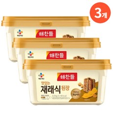 해찬들 재래식 된장, 2.3kg, 3개