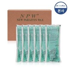 닥터웰 파라핀왁스 6개구성 (리필용), 파라핀왁스(6ea)