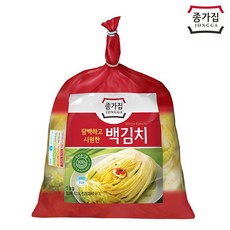 [종가집] 백김치 1kg, 상세 설명 참조