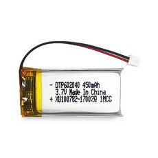 DTP 602040 3.7V 450mAh, 1개, 1개입