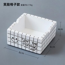 세라믹 황금 사슴 재떨이 공예 데스크탑 장식 휴대용 자동차 스 지 선물 홈 인테리어 모던, 1개