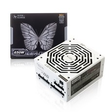(SuperFlower) SF-650F14MT LEADEX SILVER WHITE, 단일상품