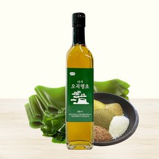 초산정 다시 오곡명초 500ml/국산 다시마 1년 이상 땅속 옹기 숙성/발효식초/전통식초/한상준식초, 1개, 500ml