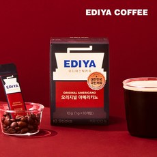 이디야 오리지널 아메리카노 10T, 1g, 10개입, 1개