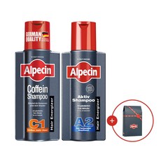 알페신 카페인 샴푸 C1 250ml+A2 250ml(선물포장), 단품