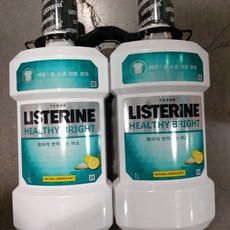 리스테린 헬씨브라이트 1L X 2 구강청결제, 2개