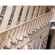 Mitef Stairs Anti-fall Safety Net Balcony Stairs 테라스 난간 울타리 그물 어린이 애완 동물 장난감 색상 크기 가능, 0.9×2m, 베이지, 1개
